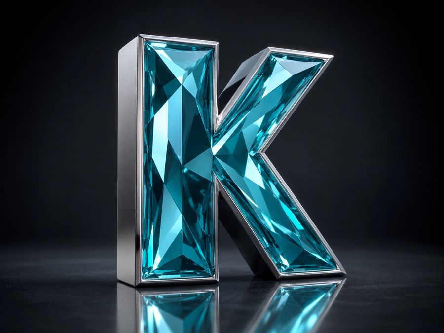Diamant – 3D-Buchstabe