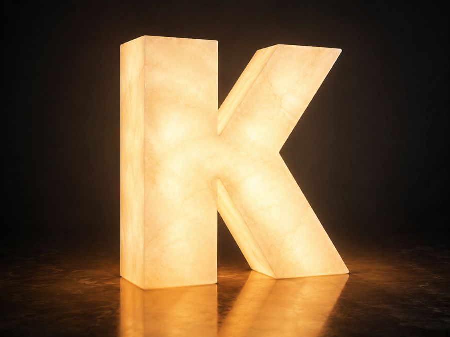 Fullglow – 3D-Buchstabe