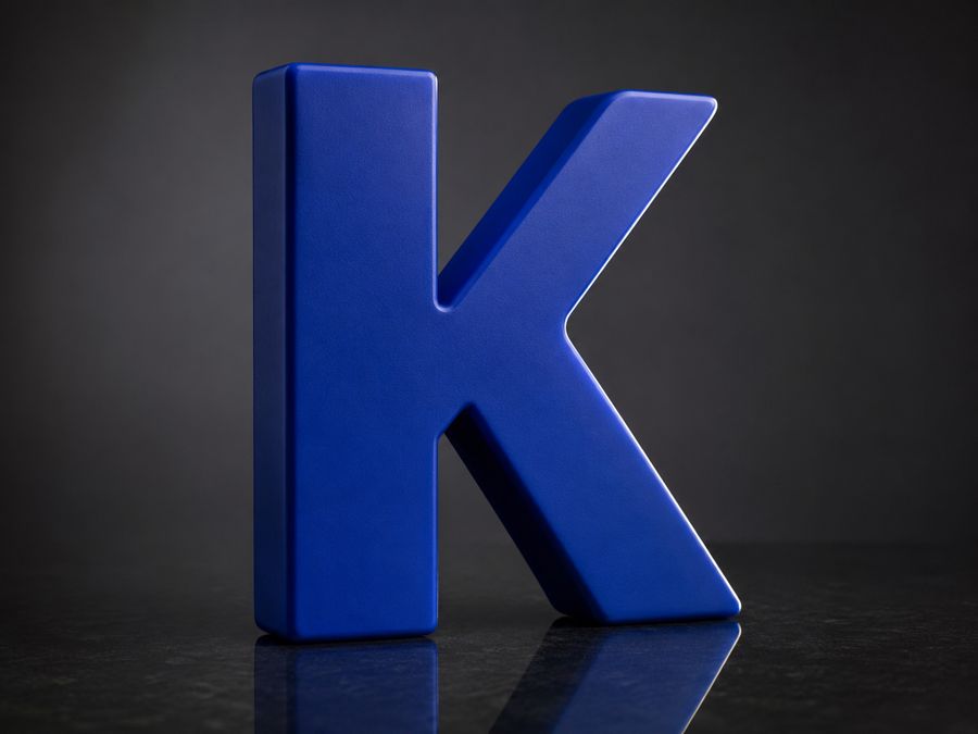 Hollow Body – 3D-Buchstabe
